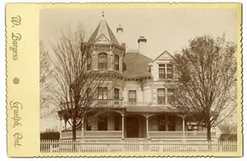 Sleeman residence - construction was finished in 1891 XR1 MS A801 (Box 6, File 13)