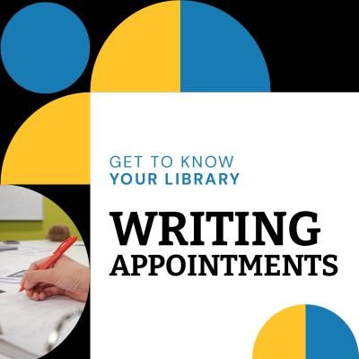 Get to know your library: Writing Appointments