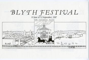Blyth festival poster
