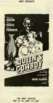 Cover of NWDT&#039;s house program for Queen&#039;s Cowboy 1980