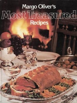 Cover of &quot;Margo Oliver&#039;s Most Treasured Recipes&quot;