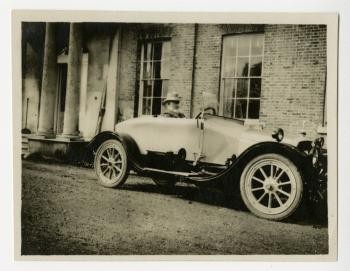 George Bernard Shaw in Car, n.d.